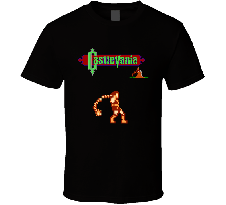 Castlevania Simon Belmont Retro Video Game T Shirt Castlevania Simon Belmont Retro Video Game T Shirt