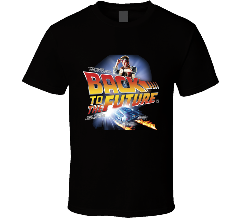 Back To The Future Michael J Fox Retro 80's Movie T Shirt Back To The Future Michael J Fox Retro 80's Movie T Shirt