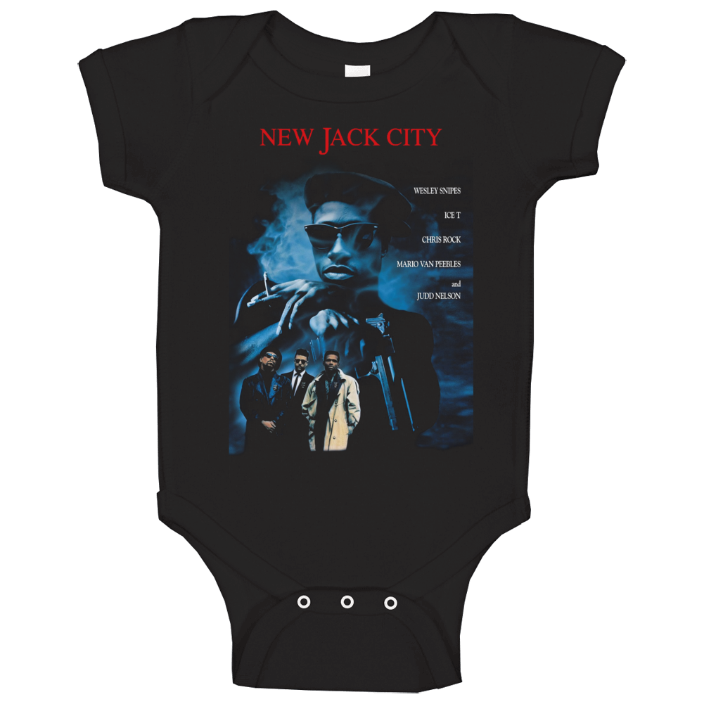New Jack City Hip Hop Gangster Movie Baby One Piece New Jack City Hip Hop Gangster Movie Baby One Piece