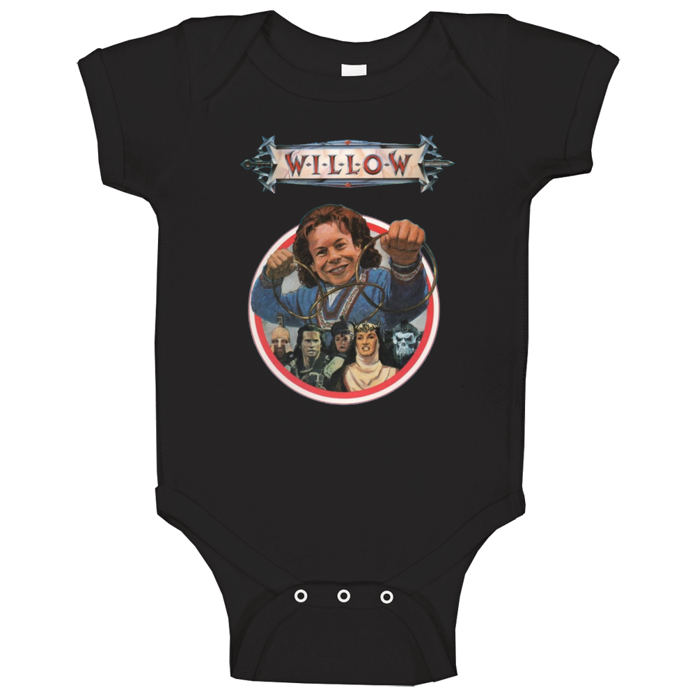 Willow Retro 80's Fantasy Movie Baby One Piece Willow Retro 80's Fantasy Movie Baby One Piece