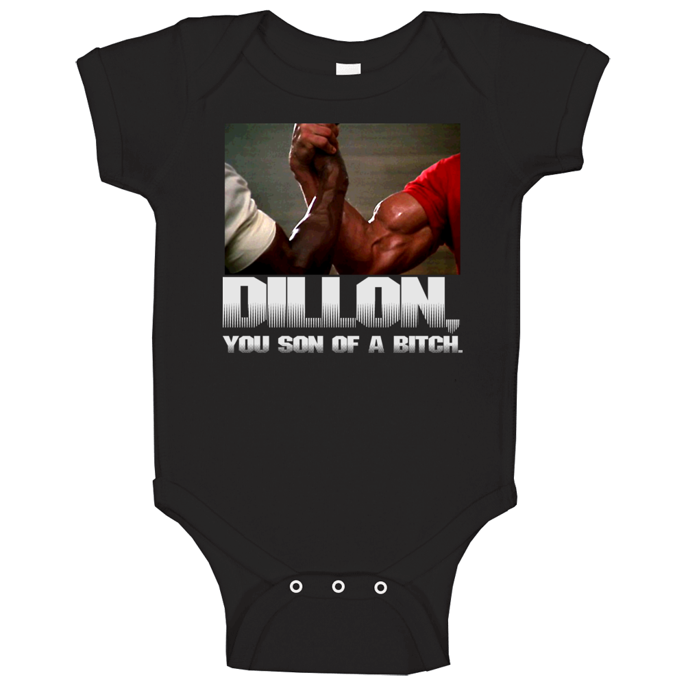 Arnold Schwarzenegger Predator Movie Baby One Piece Arnold Schwarzenegger Predator Movie Baby One Piece