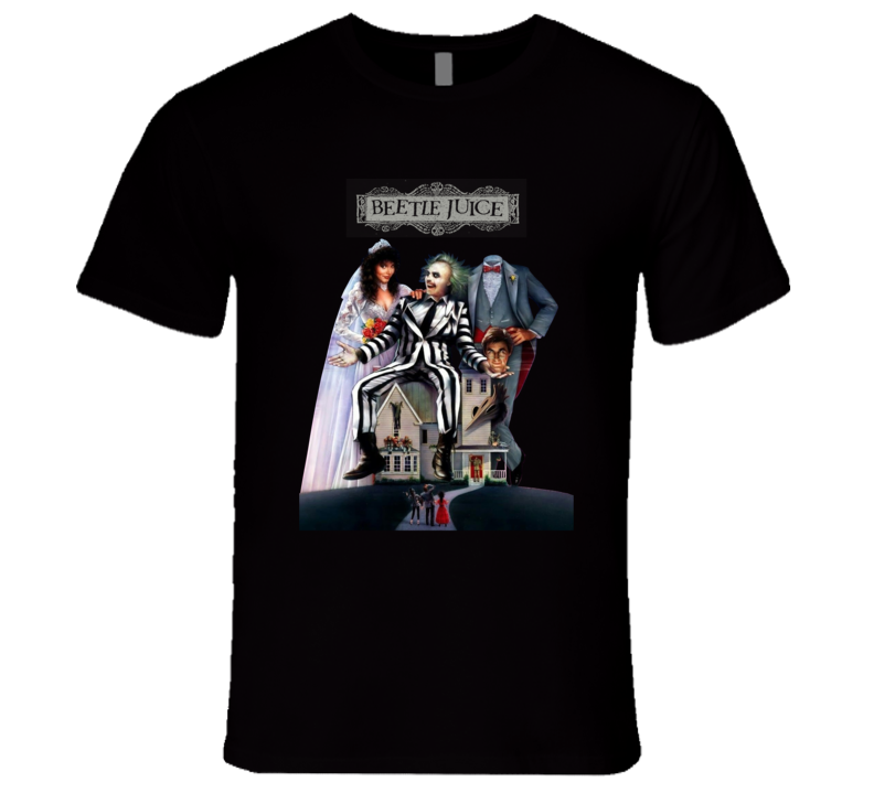 Bettlejuice Keaton Retro Halloween Horror Comedy Movie T Shirt Bettlejuice Keaton Retro Halloween Horror Comedy Movie T Shirt