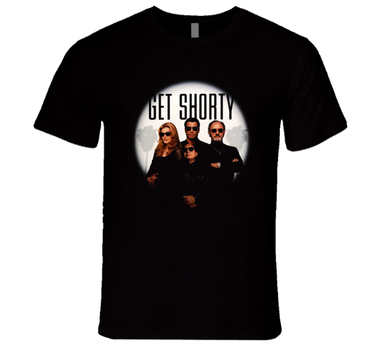 Get Shorty Travolta Devito 90's Retro Comedy Movie T Shirt Get Shorty Travolta Devito 90's Retro Comedy Movie T Shirt