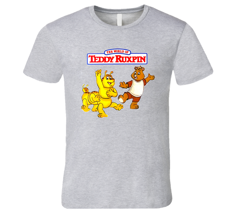 Teddy Ruxpin 80's Kids Cartoon Retro Tv Show T Shirt Teddy Ruxpin 80's Kids Cartoon Retro Tv Show T Shirt