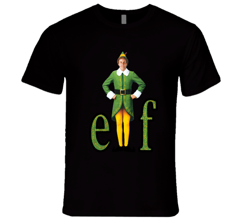 Elf Christmas Classic Ferrell Family Comedy Movie T Shirt Elf Christmas Classic Ferrell Family Comedy Movie T Shirt