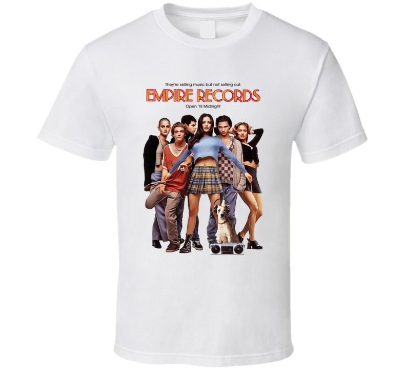 Empire Records Retro 90's Comedy Movie T Shirt Empire Records Retro 90's Comedy Movie T Shirt
