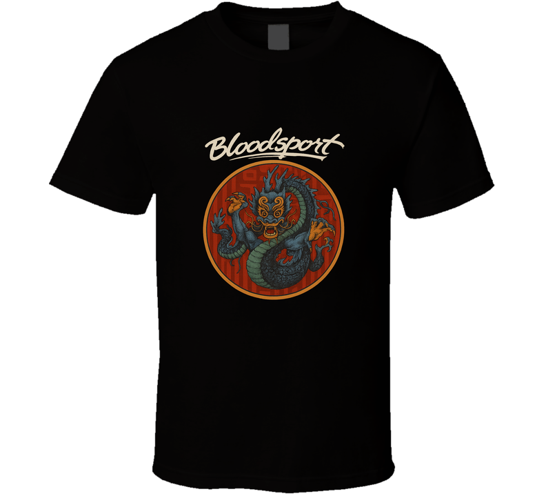 Bloodsport Movie Kumite Logo Van Damme Movie T Shirt