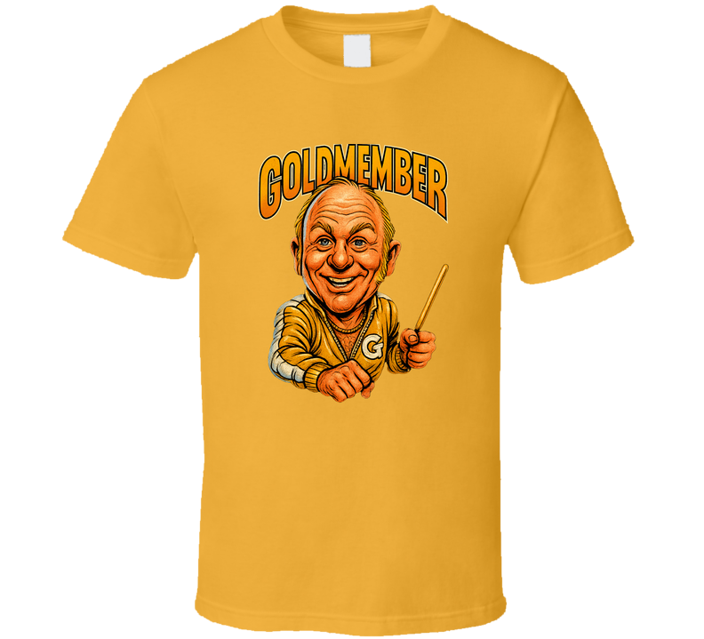 Austin Powers Goldmember Character Retro Caricature Movie T Shirt