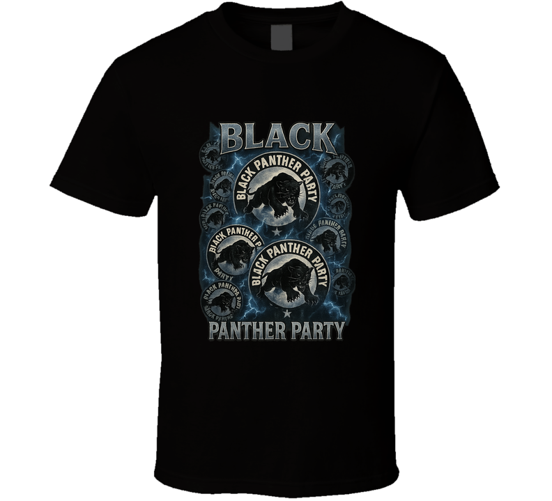 Black Panther Tribute T Shirt