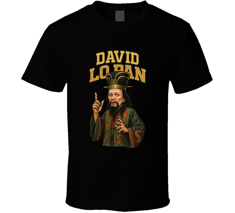 Big Trouble In Little China David Lo Pan Retro Movie T Shirt