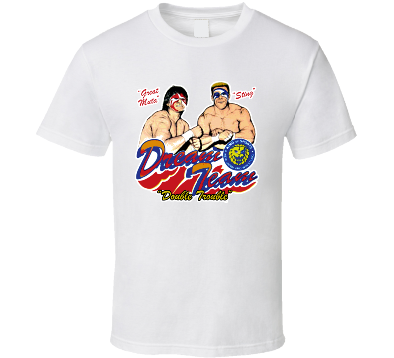 Sting and Great Muta Retro Wcw Wrestling T Shirt Sting and Great Muta Retro Wcw Wrestling T Shirt