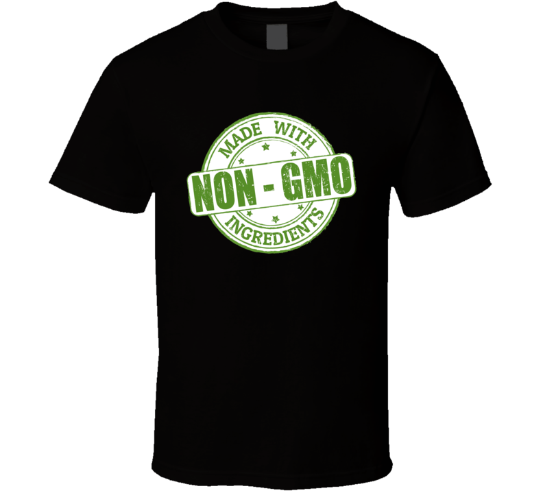 Mens T-Shirt Made with Non-GMO Ingredients