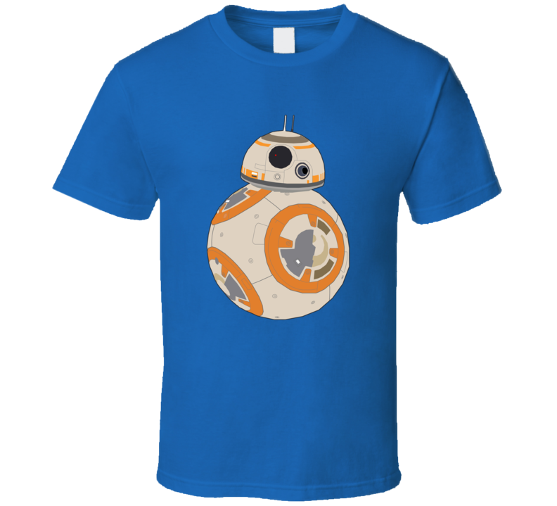 Mens T-shirt BB-8 Star Wars Droid The Force Awakens