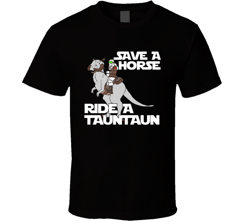 Short Sleeve T-shirt Star Wars Skywalker Ride A Tauntaun Mens Womens Clothing Multiple Styles And Colors T Shirt