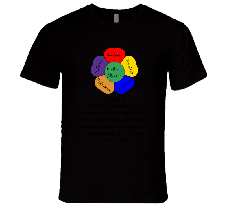 Short-sleeve T-shirt 2nd Peter Christian Scripture Mens Womens Clothing Multiple Styles And Colors T Shirt