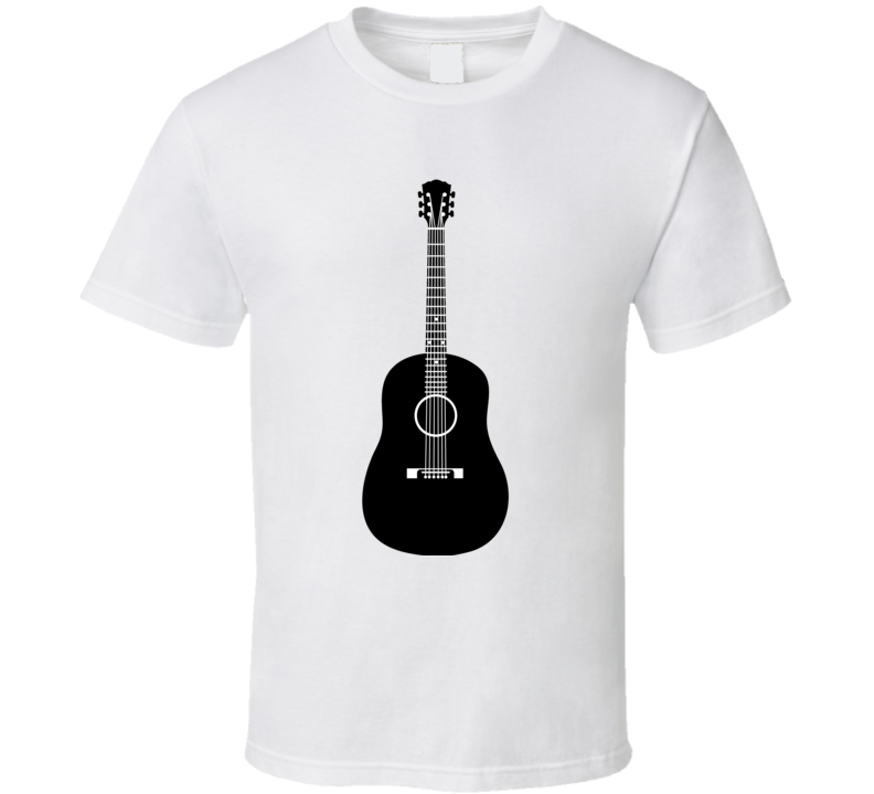 Short Sleeve T-shirt Acoustic Guitar Open Mic Musician Mens Womens Clothing Multiple Styles And Colors T Shirt
