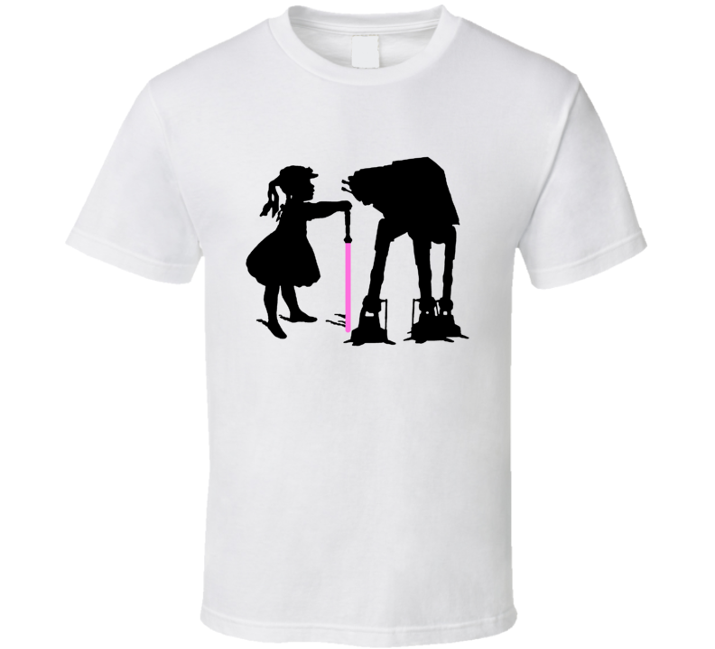 Short Sleeve T-shirt Star Wars Jedi Girl Tame At-at Imperial Walker Mens Womens Clothing Multiple Styles And Colors T Shirt