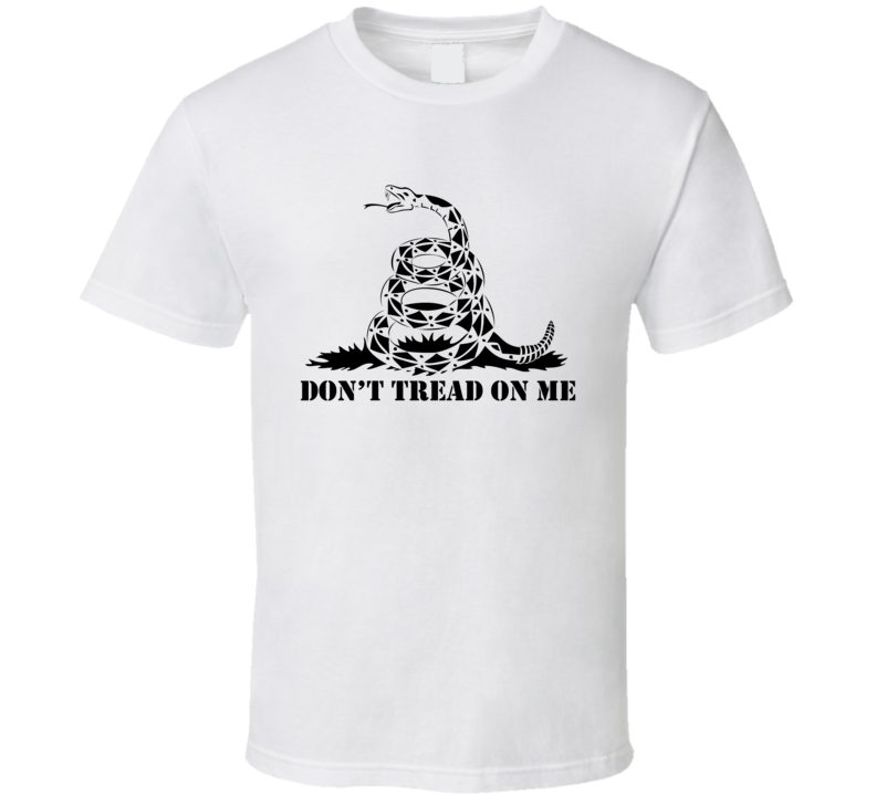Short Sleeve T-shirt Dont Tread On Me Snake Usa Patriot Mens Womens Clothing Multiple Styles And Colors T Shirt