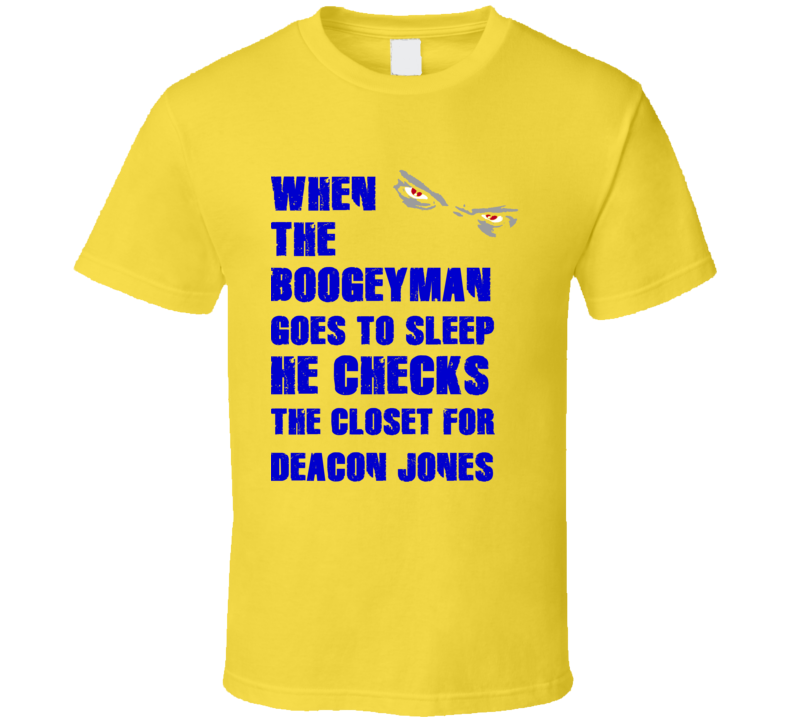 Deacon Jones California Boogeyman Basketball Hockey Baseball Football T Shirt