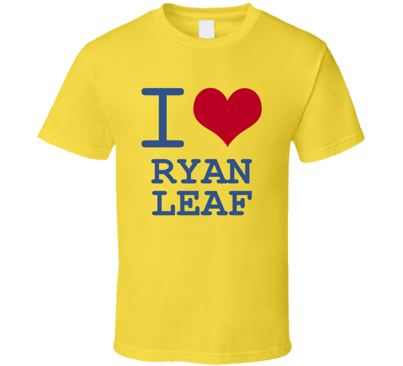 Ryan Leaf California I Love Heart Basketball Hockey Baseball Football T Shirt Ryan Leaf California I Love Heart Basketball Hockey Baseball Football T Shirt