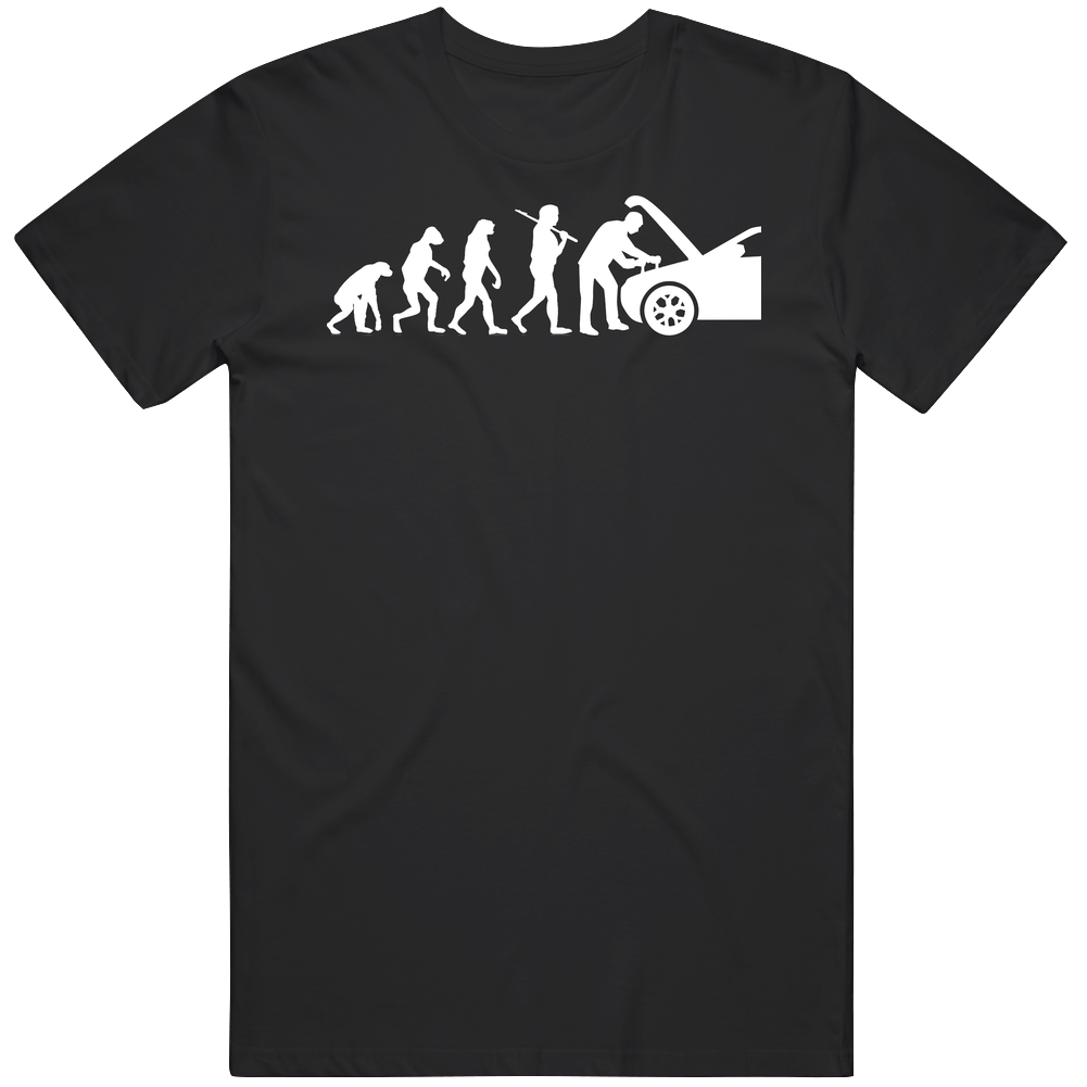 Evolution Of Mechanic Career Jobs Workplace Men’s 100% Cotton Black T Shirt Evolution Of Mechanic Career Jobs Workplace Men’s 100% Cotton Black T Shirt