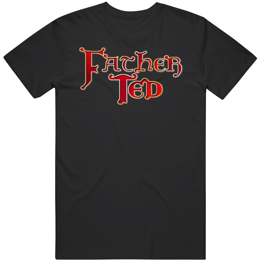 Father Ted 90s Tv Show Comedy Men’s 100% Cotton Black T Shirt Father Ted 90s Tv Show Comedy Men’s 100% Cotton Black T Shirt