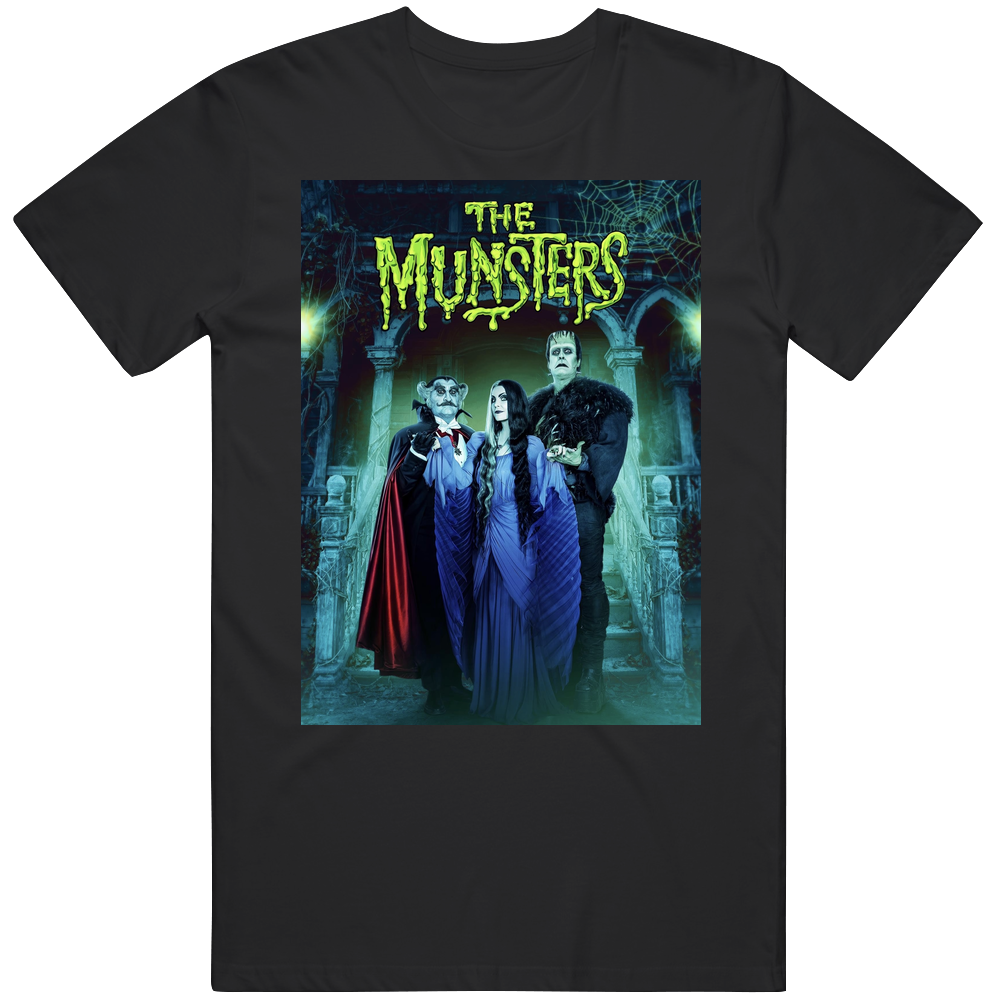 Rob Zombie Munsters Movie Men’s 100% Cotton Black T Shirt Rob Zombie Munsters Movie Men’s 100% Cotton Black T Shirt