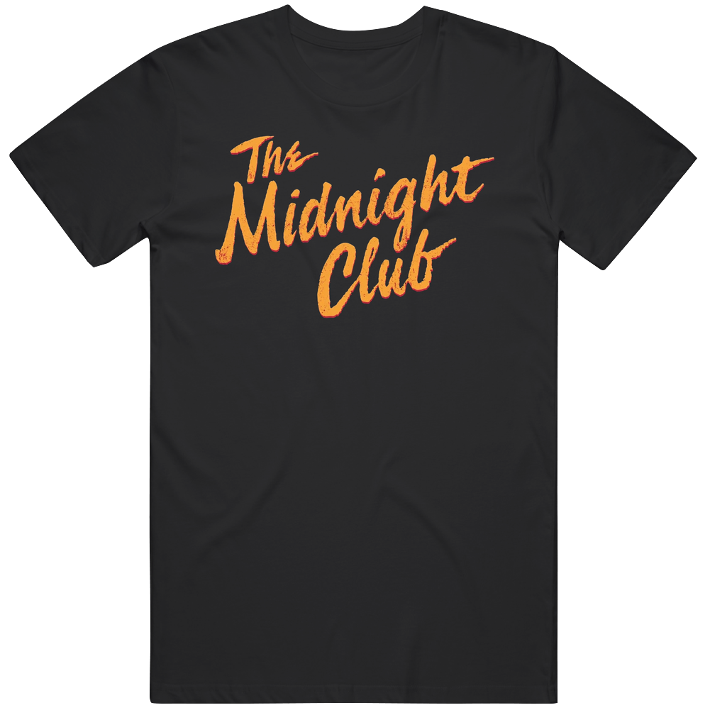 The Midnight Club Logo Men’s 100% Cotton Black T Shirt The Midnight Club Logo Men’s 100% Cotton Black T Shirt
