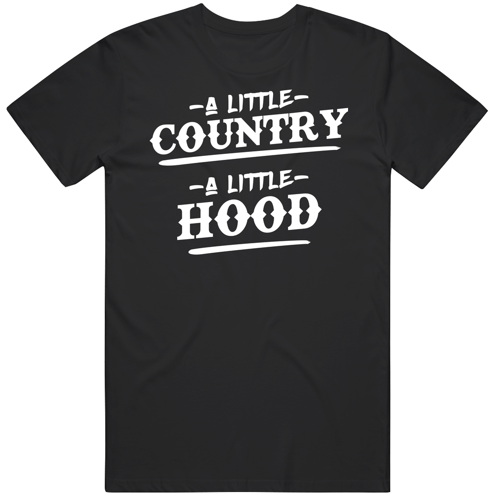 Little Country Little Hood Cute Men’s 100% Cotton Black T Shirt Little Country Little Hood Cute Men’s 100% Cotton Black T Shirt