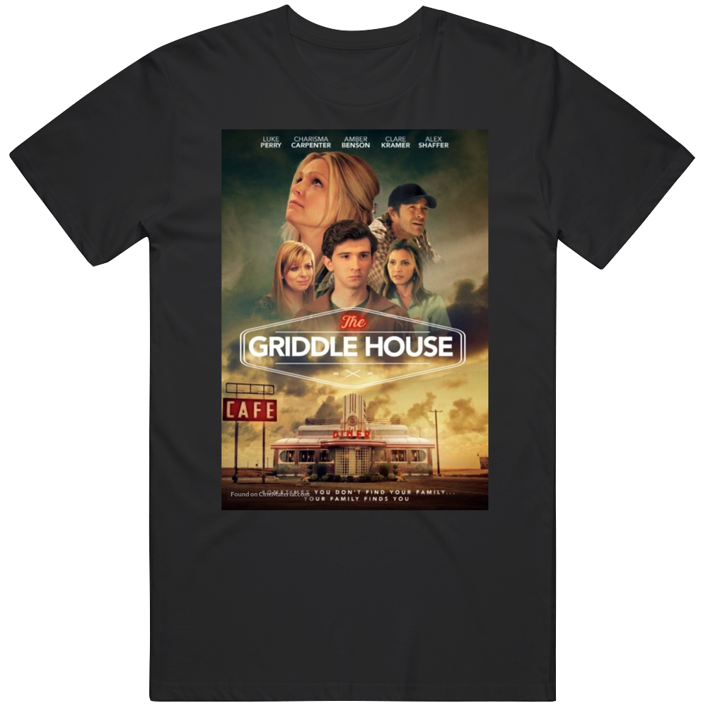 Luke Perry The Griddle House Movie Fan Men’s 100% Cotton Black T Shirt Luke Perry The Griddle House Movie Fan Men’s 100% Cotton Black T Shirt