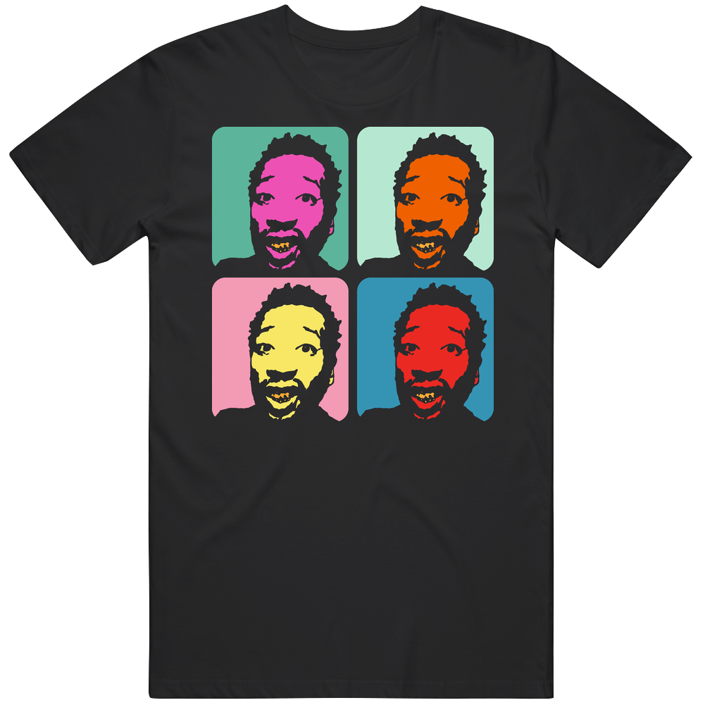 Ol Dirty Bastard Warhol Rap Men’s 100% Cotton Black T Shirt Ol Dirty Bastard Warhol Rap Men’s 100% Cotton Black T Shirt