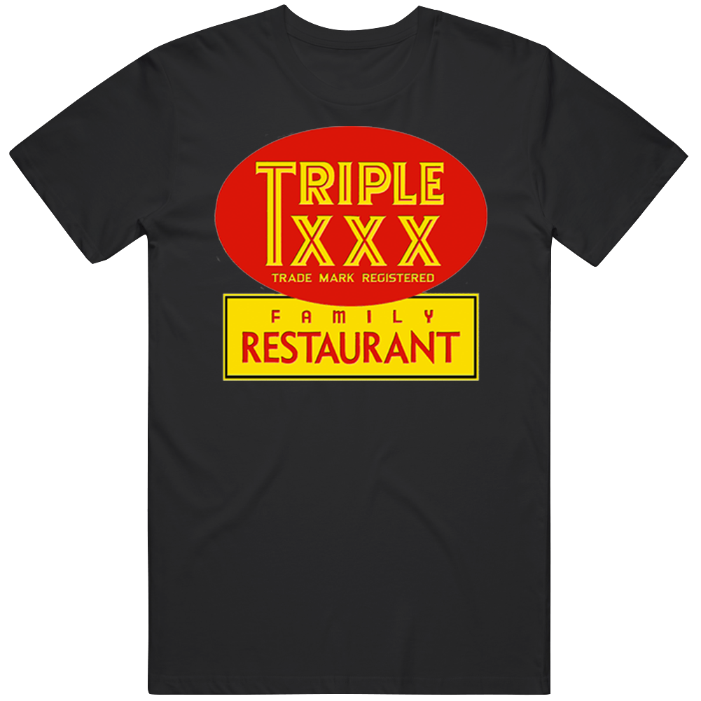 Triple Xxx Burger Food Fan Men’s 100% Cotton Black T Shirt Triple Xxx Burger Food Fan Men’s 100% Cotton Black T Shirt