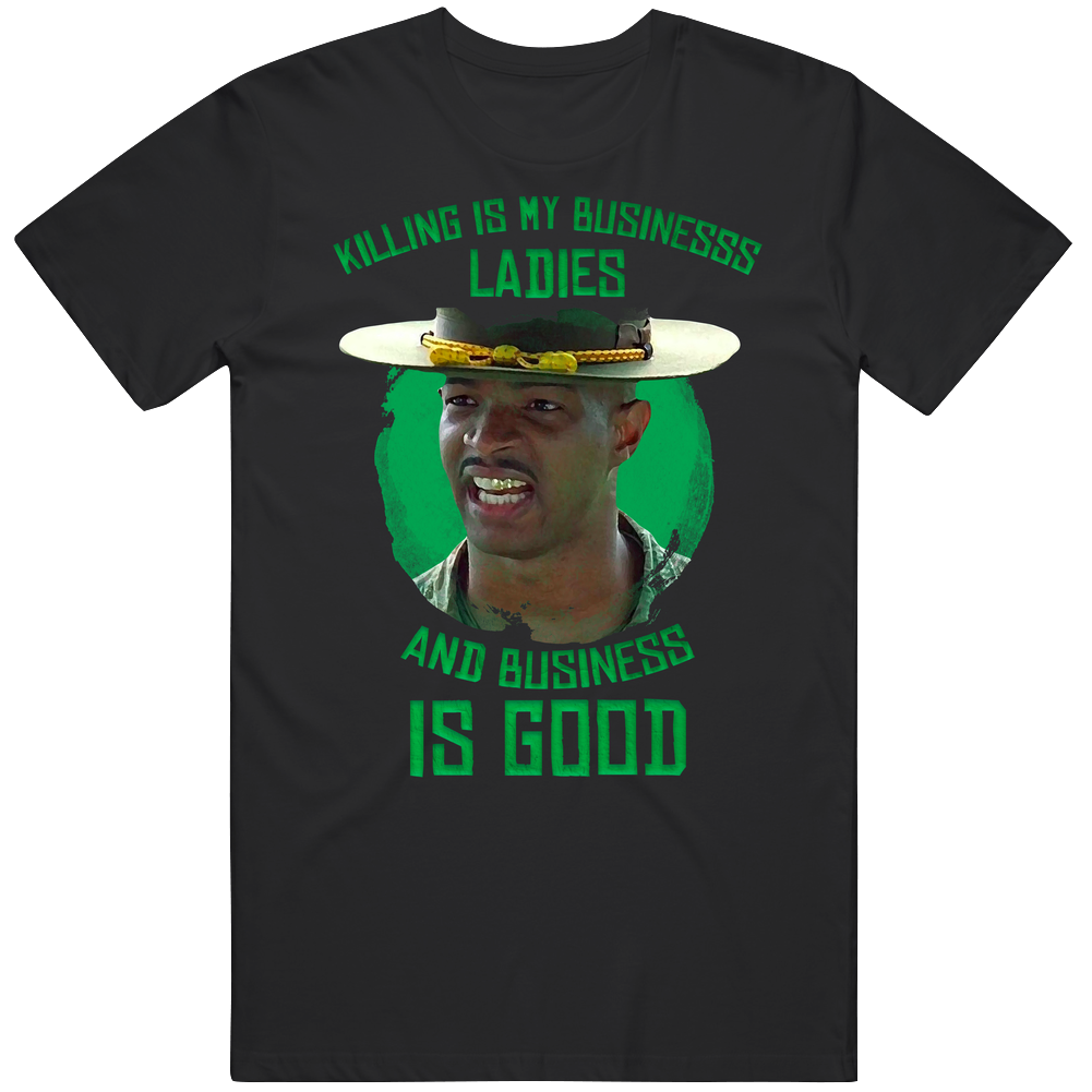 Killing Is My Business Major Payne Movie Men’s 100% Cotton Black T Shirt Killing Is My Business Major Payne Movie Men’s 100% Cotton Black T Shirt