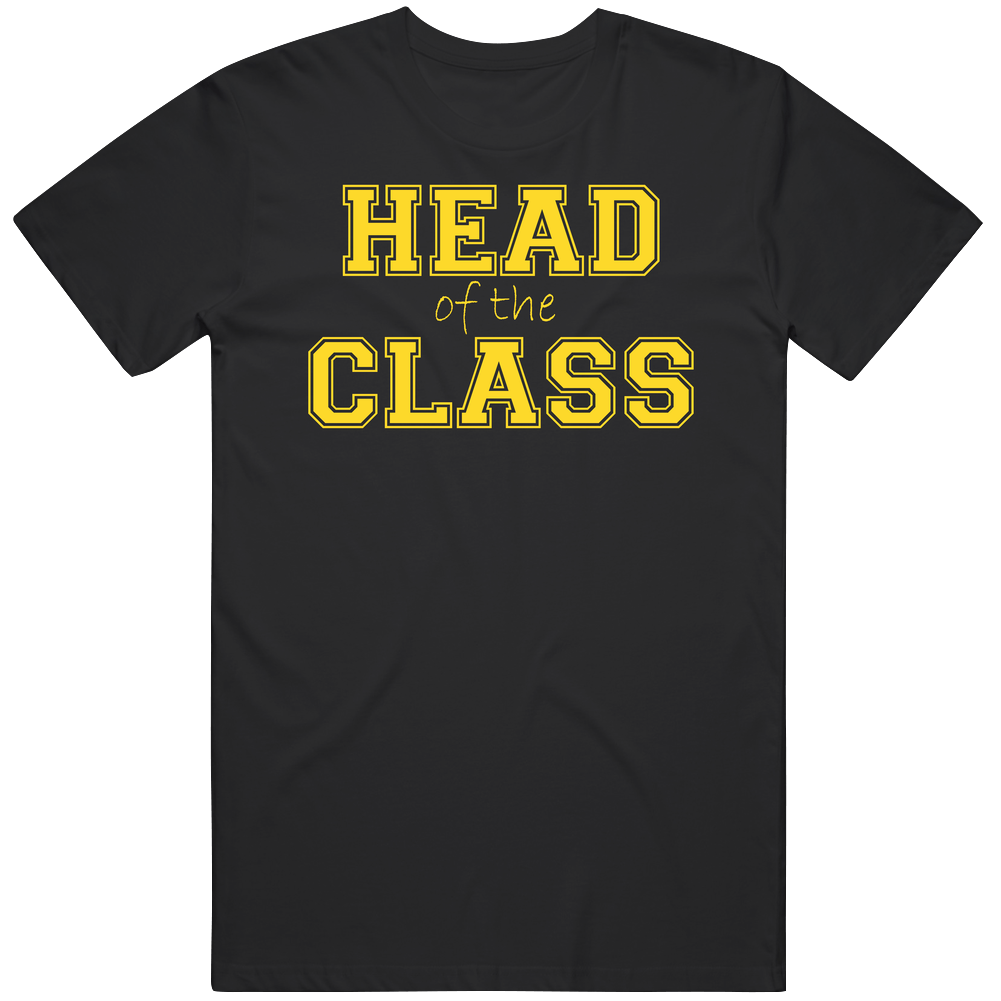 Head Of The Class Retro 80s Tv Show Logo Fan Men’s 100% Cotton Black T Shirt Head Of The Class Retro 80s Tv Show Logo Fan Men’s 100% Cotton Black T Shirt