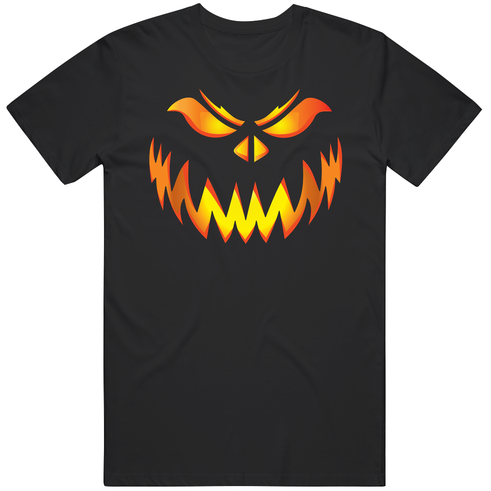Spooky Haunted Jack Olatern Halloween Men’s 100% Cotton Black T Shirt Spooky Haunted Jack Olatern Halloween Men’s 100% Cotton Black T Shirt