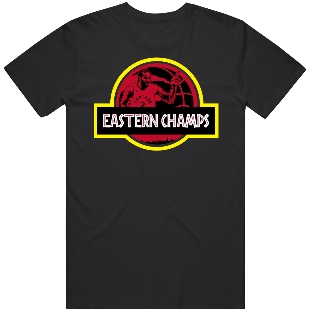 Eastern Champs Kawhi Jurassic Park Toronto Basketball Men’s 100% Cotton Black T Shirt Eastern Champs Kawhi Jurassic Park Toronto Basketball Men’s 100% Cotton Black T Shirt