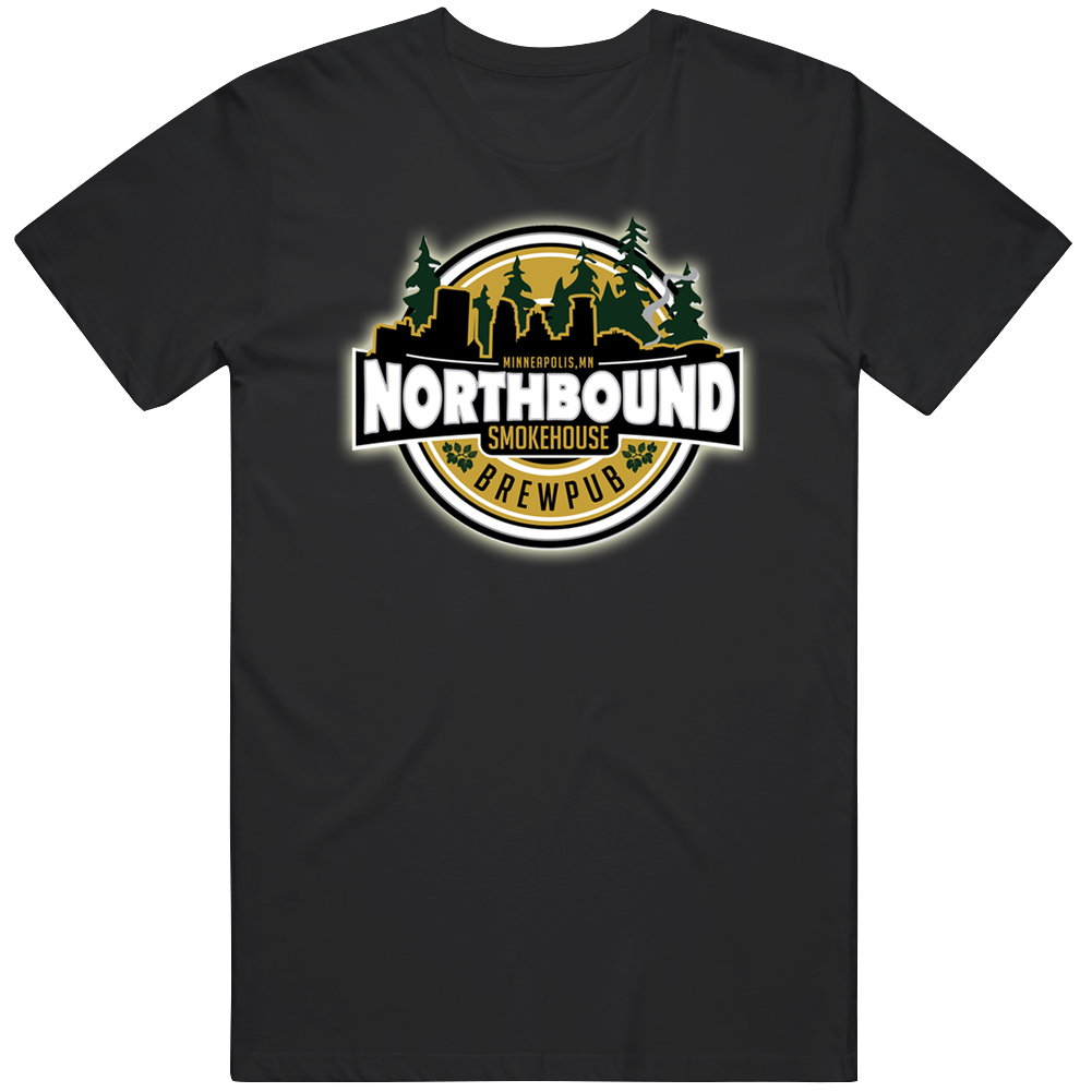 Northbound Smokehouse And Brewpub Favorite Restaurant Men’s 100% Cotton Black T Shirt Northbound Smokehouse And Brewpub Favorite Restaurant Men’s 100% Cotton Black T Shirt