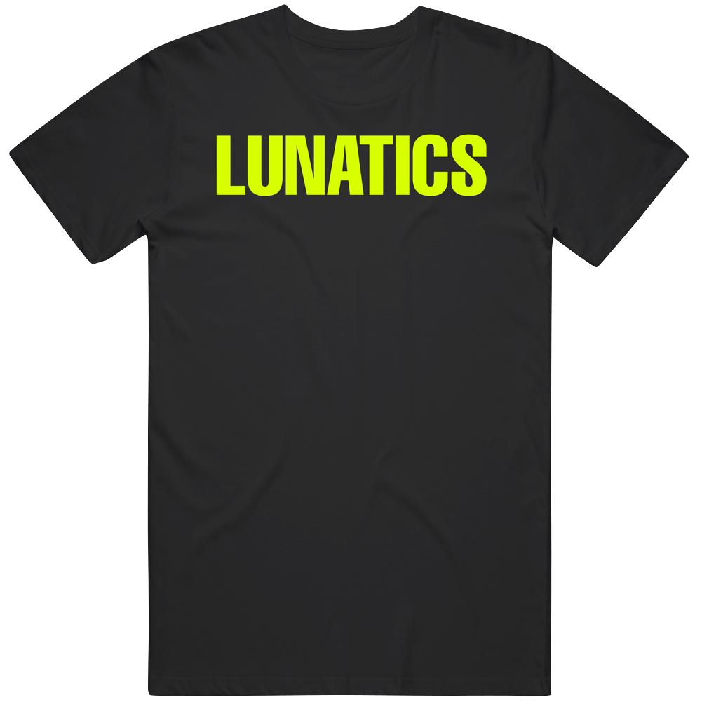 Lunatics Netflix Original Series Fan Men’s 100% Cotton Black T Shirt Lunatics Netflix Original Series Fan Men’s 100% Cotton Black T Shirt