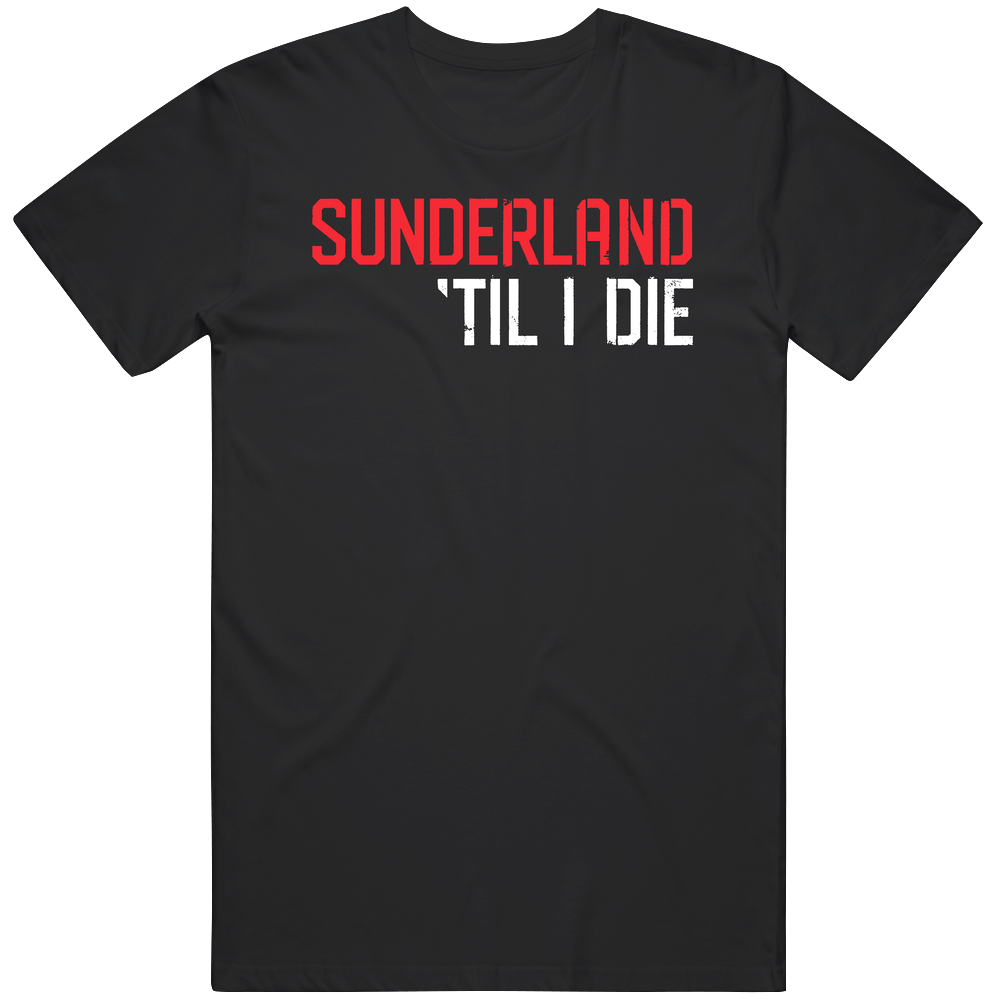 Sunderland Til I Die Netflix Television Series Fan Men’s 100% Cotton Black T Shirt Sunderland Til I Die Netflix Television Series Fan Men’s 100% Cotton Black T Shirt