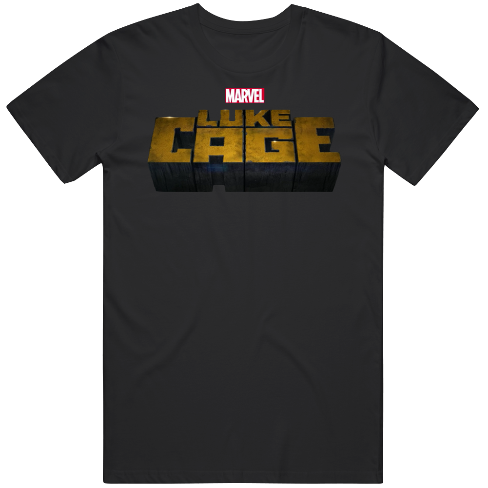 Luke Cage Logo Netflix Original Fan Men’s 100% Cotton Black T Shirt Luke Cage Logo Netflix Original Fan Men’s 100% Cotton Black T Shirt