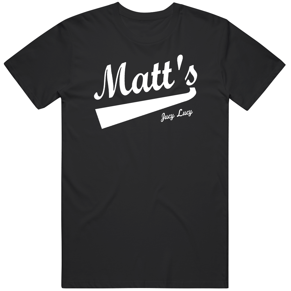 Matt's Bar Minnesota's Most Famous Restaurant Men’s 100% Cotton Black T Shirt Matt's Bar Minnesota's Most Famous Restaurant Men’s 100% Cotton Black T Shirt