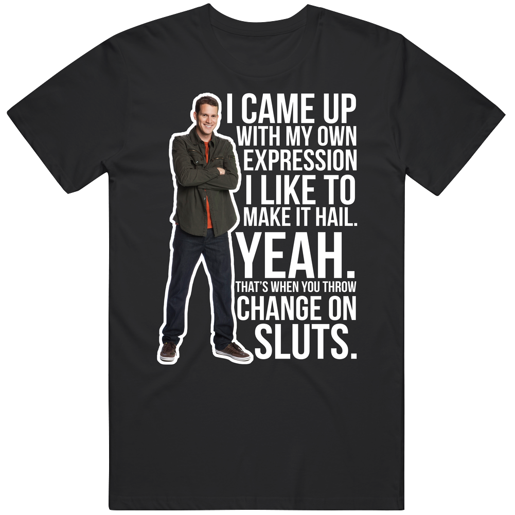 Daniel Tosh I Came Up With My Own Expression Quote Comedian Fan Men’s 100% Cotton Black T Shirt Daniel Tosh I Came Up With My Own Expression Quote Comedian Fan Men’s 100% Cotton Black T Shirt