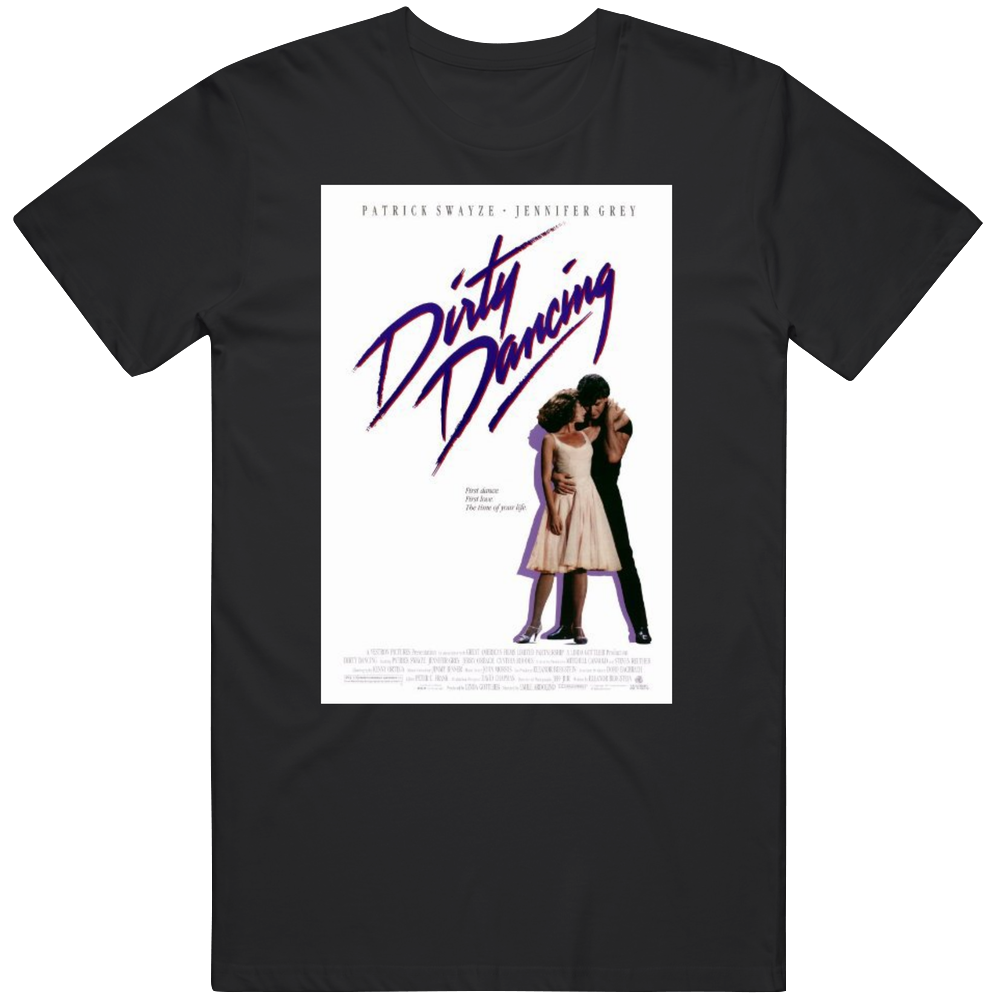 Dirty Dancing Best Retro Movie Fan Men’s 100% Cotton Black T Shirt Dirty Dancing Best Retro Movie Fan Men’s 100% Cotton Black T Shirt