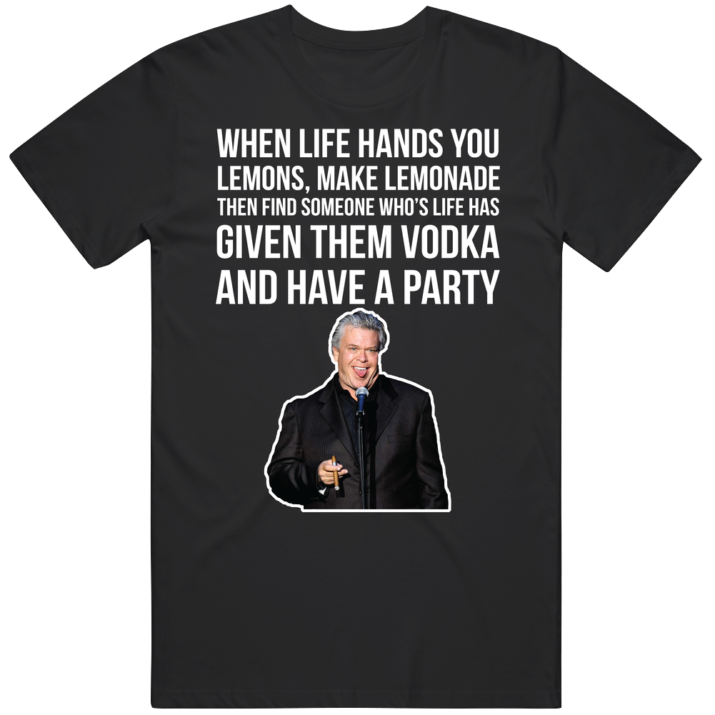 Ron White When Life Hands You Lemons Make Lemonade Quote Comedian Fan Men’s 100% Cotton Black T Shirt Ron White When Life Hands You Lemons Make Lemonade Quote Comedian Fan Men’s 100% Cotton Black T Shirt
