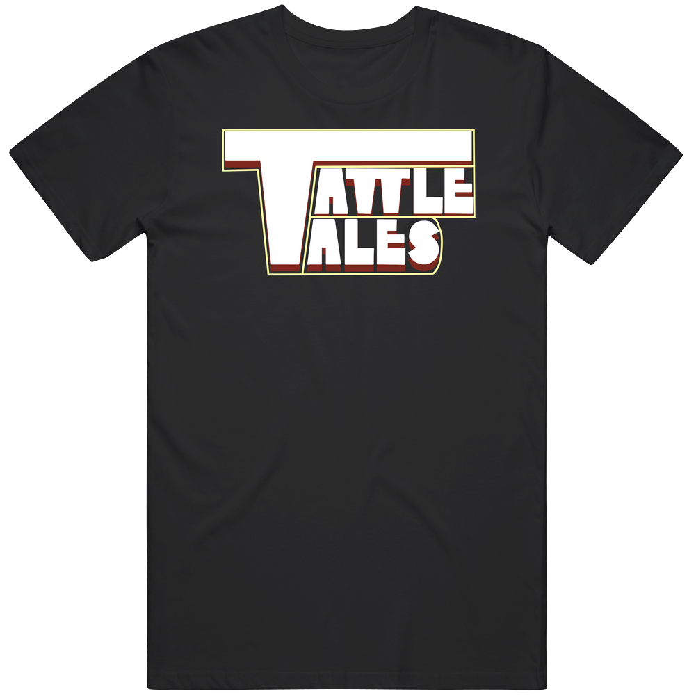 Tattletales Retro 80s Tv Show Logo Fan Men’s 100% Cotton Black T Shirt Tattletales Retro 80s Tv Show Logo Fan Men’s 100% Cotton Black T Shirt