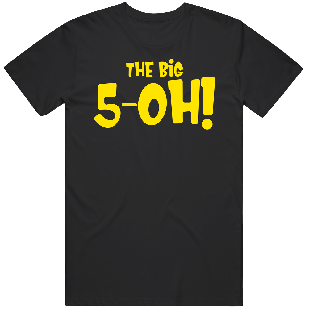 The Big 5-oh Funny Wine Country Men’s 100% Cotton Black T Shirt The Big 5-oh Funny Wine Country Men’s 100% Cotton Black T Shirt