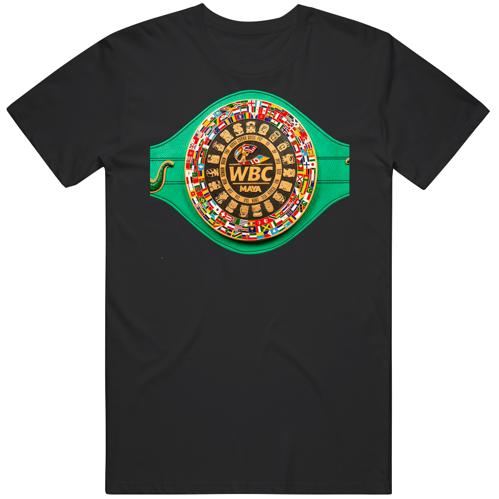 Wbc Maya Belt Men’s 100% Cotton Black T Shirt Wbc Maya Belt Men’s 100% Cotton Black T Shirt