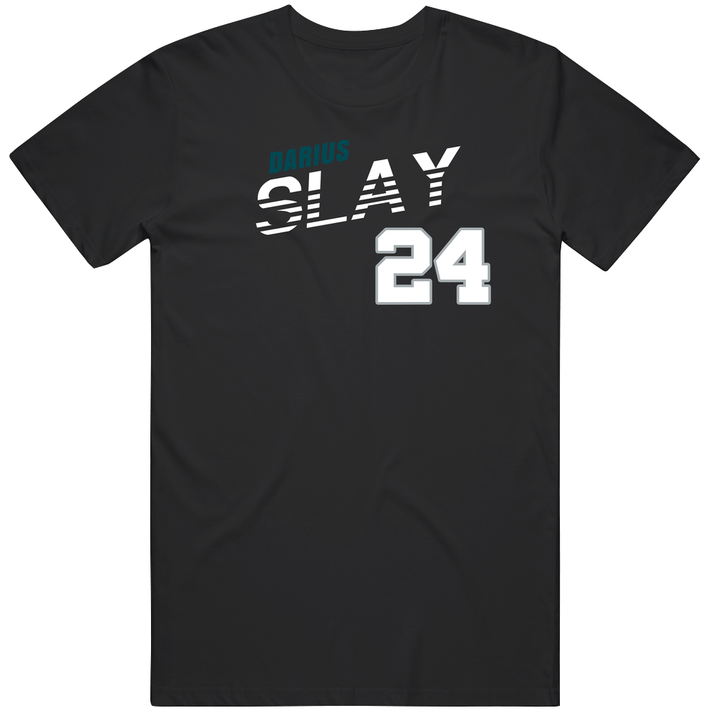 Darius Slay 24 Favorite Player Fan Men’s 100% Cotton Black T Shirt Darius Slay 24 Favorite Player Fan Men’s 100% Cotton Black T Shirt