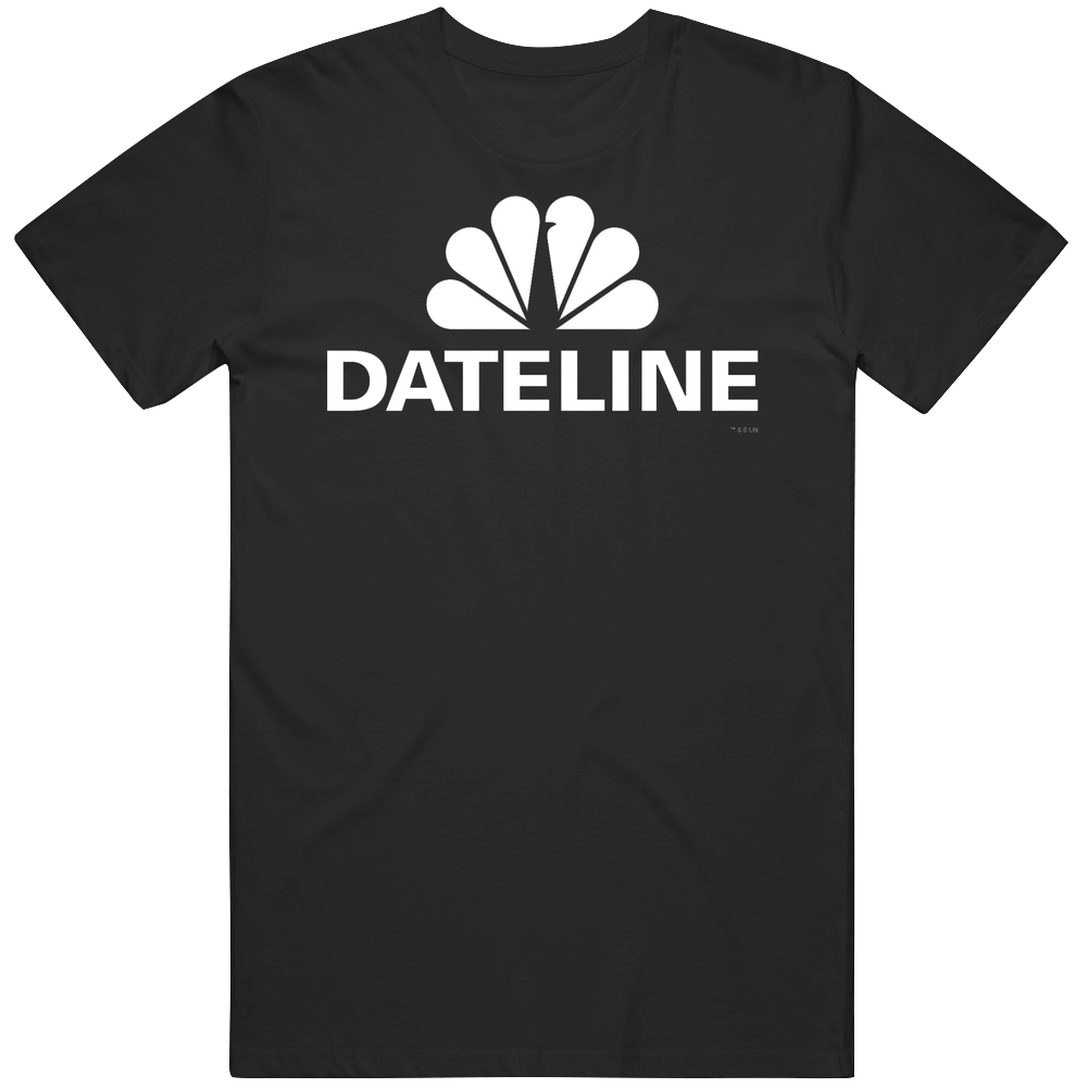 Dateline 90s Tv Show Comedy Reality Crime Men’s 100% Cotton Black T Shirt Dateline 90s Tv Show Comedy Reality Crime Men’s 100% Cotton Black T Shirt