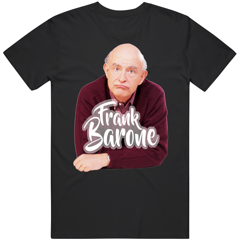 Frank Barone Everybody Loves Raymond Fictional Music Group Fan Men’s 100% Cotton Black T Shirt Frank Barone Everybody Loves Raymond Fictional Music Group Fan Men’s 100% Cotton Black T Shirt